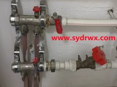 鐵西區(qū)昊辰苑地?zé)衢y門(mén)漏水更換